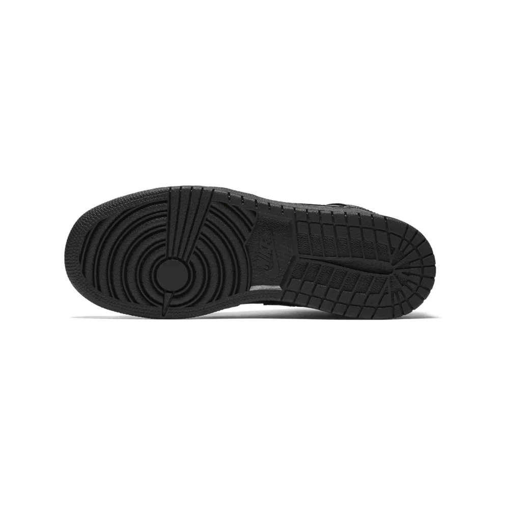 Jordan 1 Retro Mid Black 2016 (GS) (554725-044)