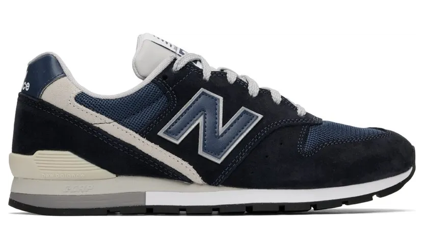 New Balance Navy & Gray 996v2 Sneakers (CM996CA2)