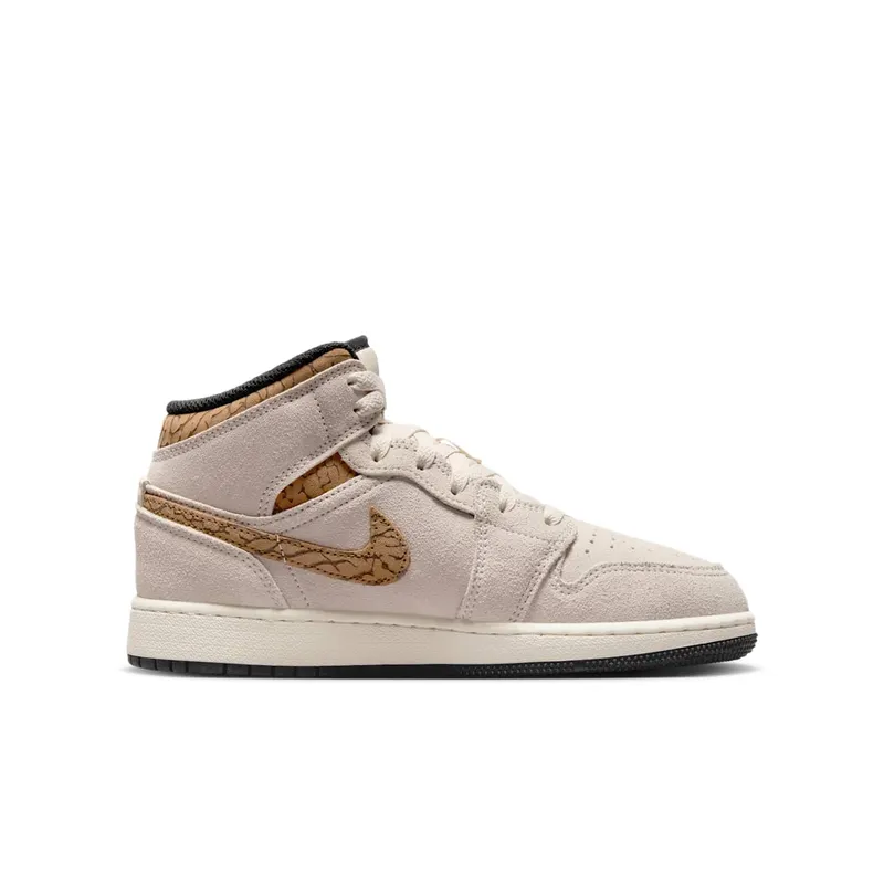 Jordan 1 Mid SE GS “Brown Elephant” (DZ5369-102)