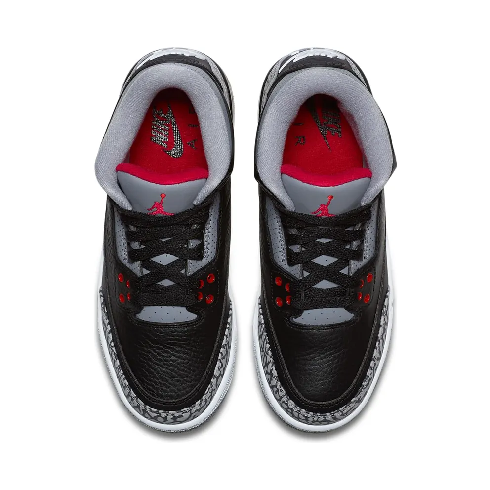 Air Jordan Nike AJ III 3 Retro OG ‘Black Cement’ (BG) (2018) (854261-001)