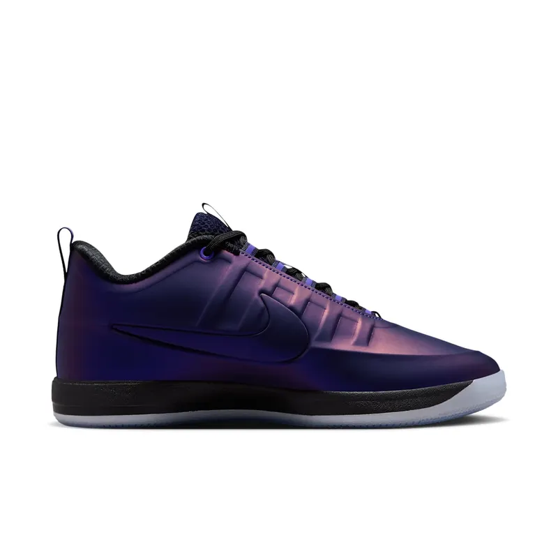 Nike Book 2 – Eggplant Foamposite – “Varsity Purple / Black-Metallic Silver” (IV5772-500)