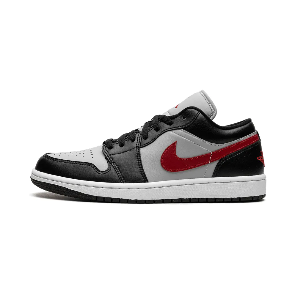 Air Jordan 1 Low “Black / Grey / Red” (DC0774-062)