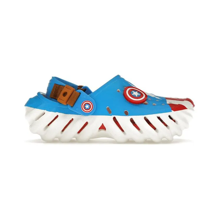 Crocs Echo Clog Marvel Captain America Steve Rogers (209490-100)