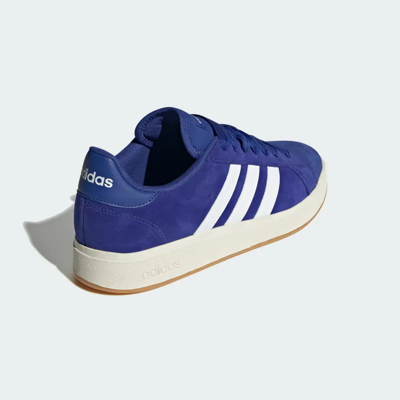 Adidas Grand Court Base 00s Blue / Cloud White / Gum (IH1039)
