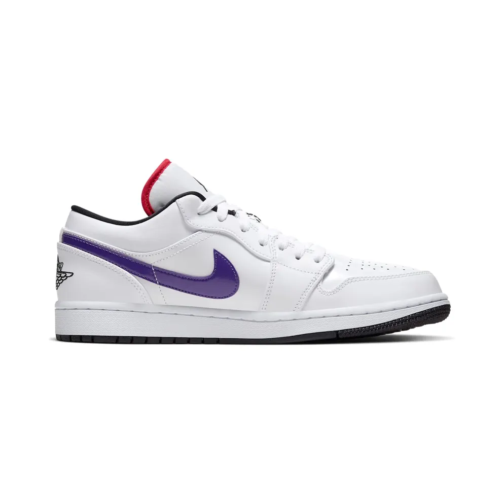 Jordan 1 Low White Multi-Color White/Multi-Color-Black (CW7009-100)