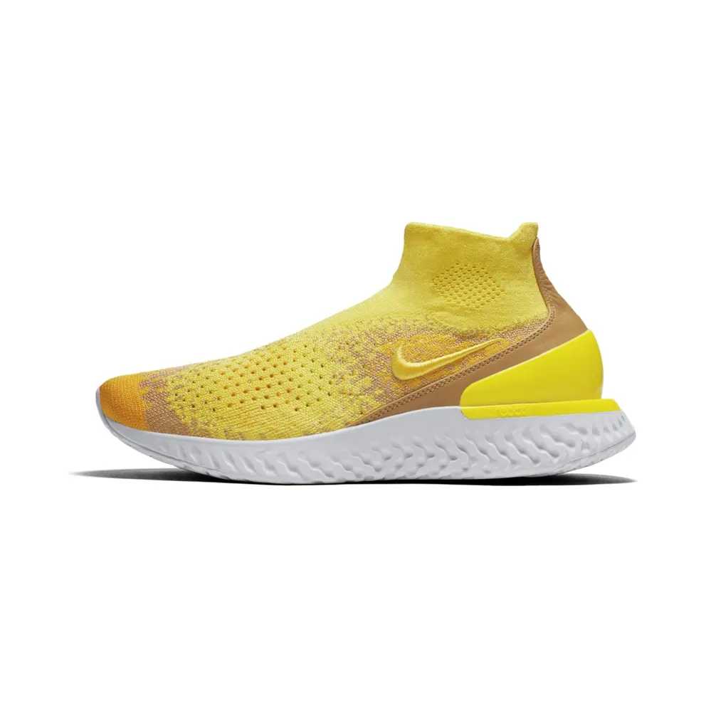 Nike Rise React Flyknit Sonic Yellow Sonic Yellow/Dark Stucco-Amarillo (BQ6176-707)