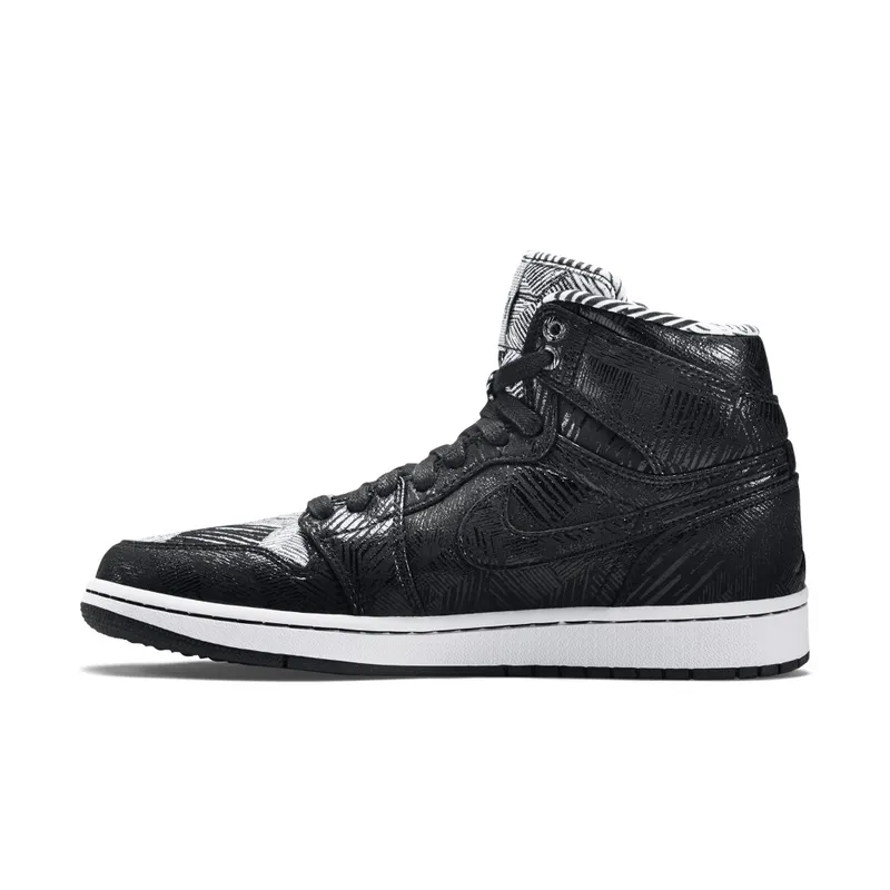 Jordan 1 Retro BHM 2015 Black/White (579591-010)