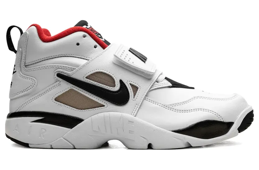 Nike x Atlanta Falcons Air Diamond Turf Proto ’92 White/University Red Sneakers – Weiß (IB2239)