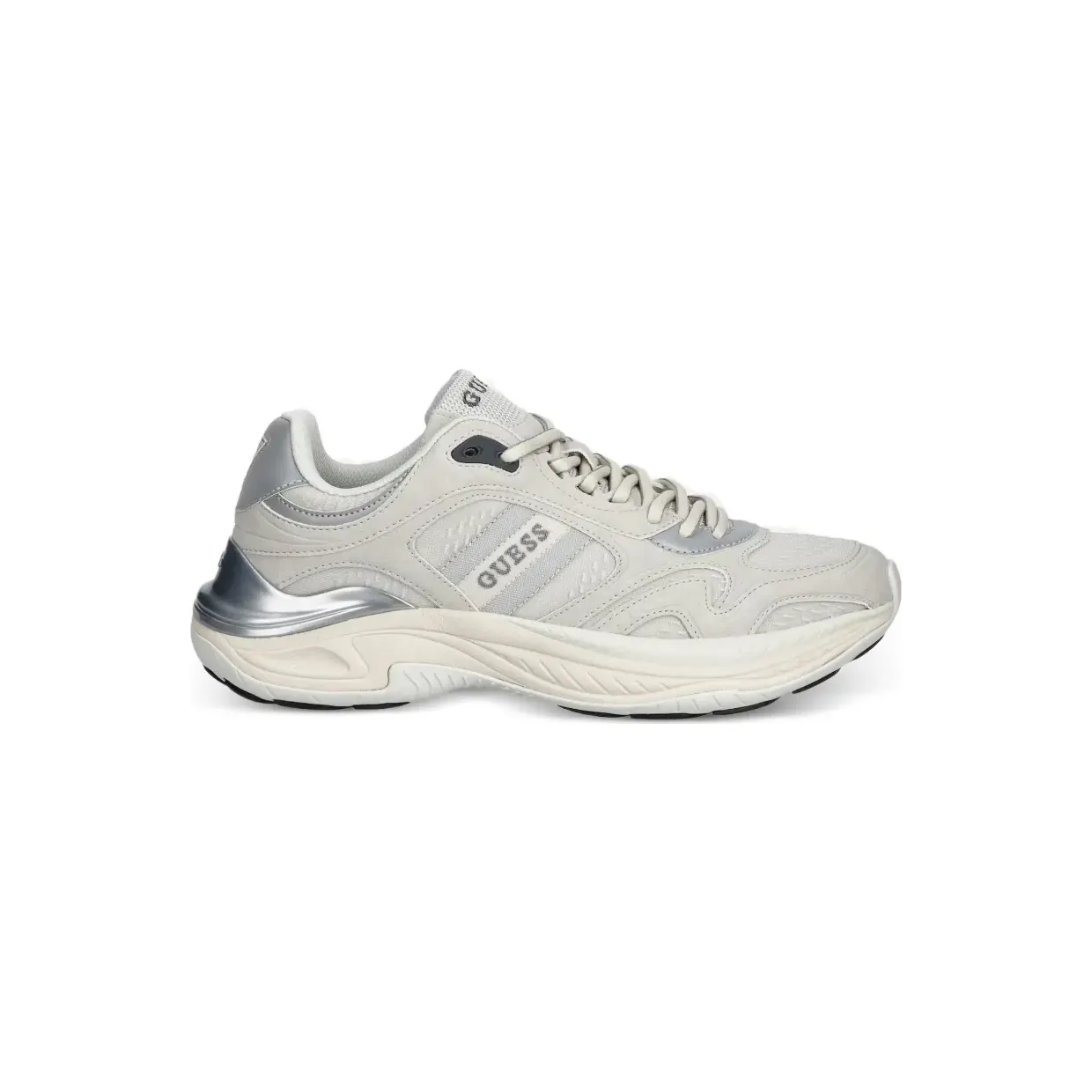 Guess Usa Squan logoprint met vlakken “Grey” (FMJSQUELE12)