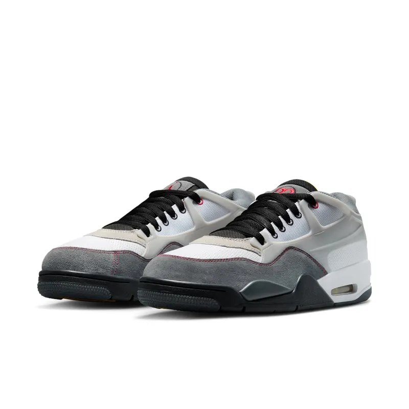 Jordan 4 RM Premium “White Black Smoke Grey Fire Red” (IB8052-100)