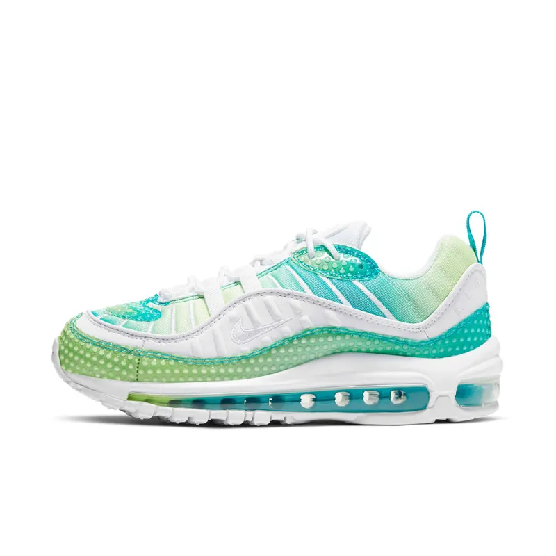 Nike Air Max 98 Bubble Pack (W) Oracle Aqua/Barely Volt-White-White (CI7379-300)