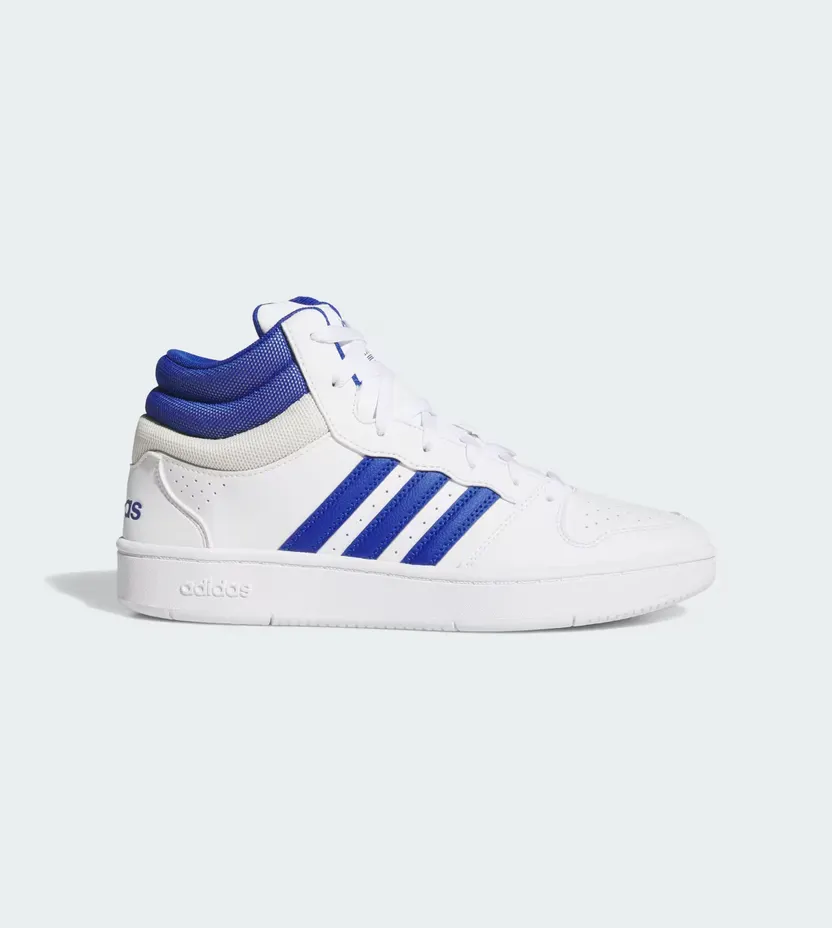 Adidas HOOPS MID CLASSIC SCHOENEN Cloud White / Royal Blue / Orbit Grey (KI1034)