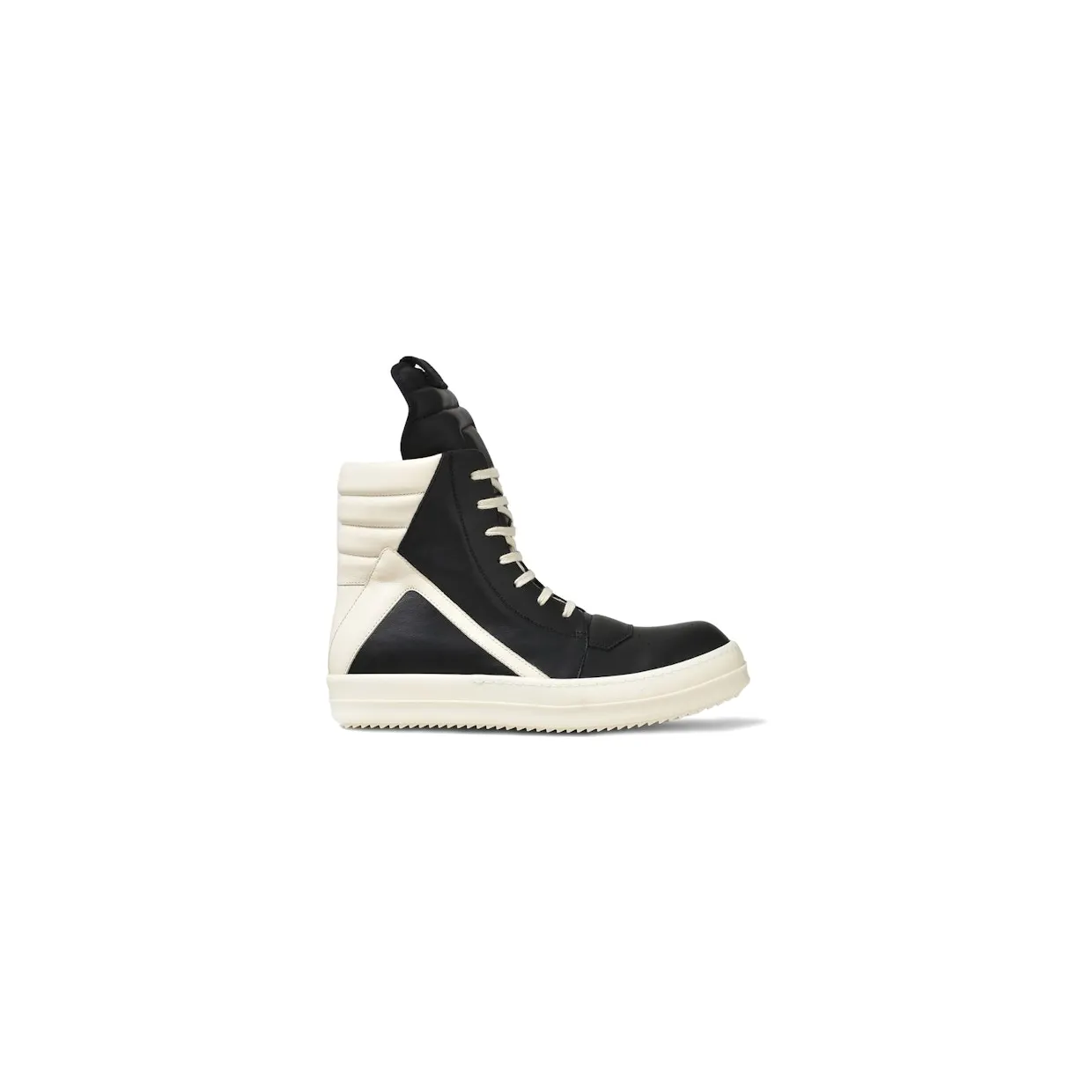 Rick Owens Geobaskets Black Milk (RP01E7894 LCO 911)