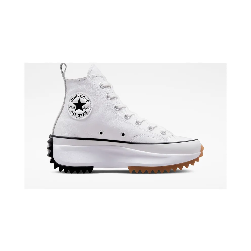 Converse Run Star Hike Platform Foundational Leather White/Black/gum