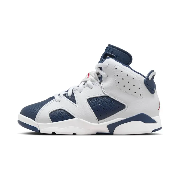 Air Jordan 6 PS Olympic “White / Midnight Navy / Varsity Red” (DV3605-164)