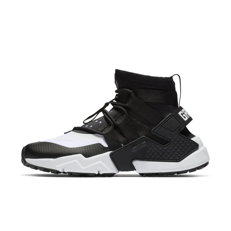 Nike  Air Huarache Gripp Black White Black/White (AO1730-005)