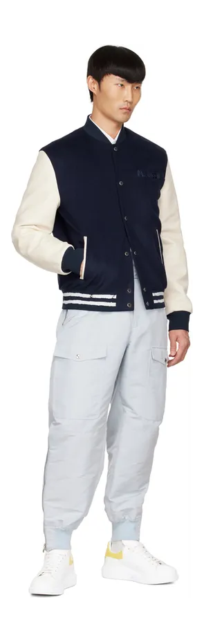 Alexander McQueen White & Yellow Oversized Sneakers (625162WIBNG) (5)