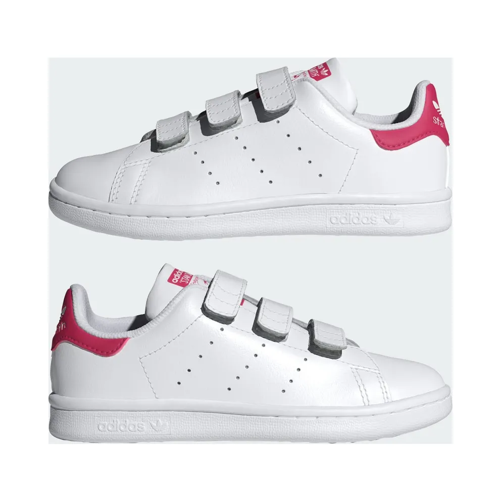 Adidas Stan Smith Comfort Closure Kids Cloud White / Cloud White / Bold Pink (JP9719)