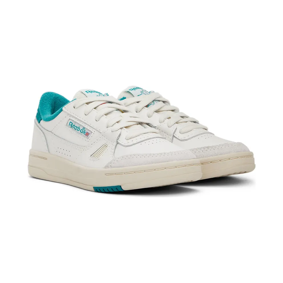 Reebok LT Court Shoes Chalk / Seaport Teal / Alabaster