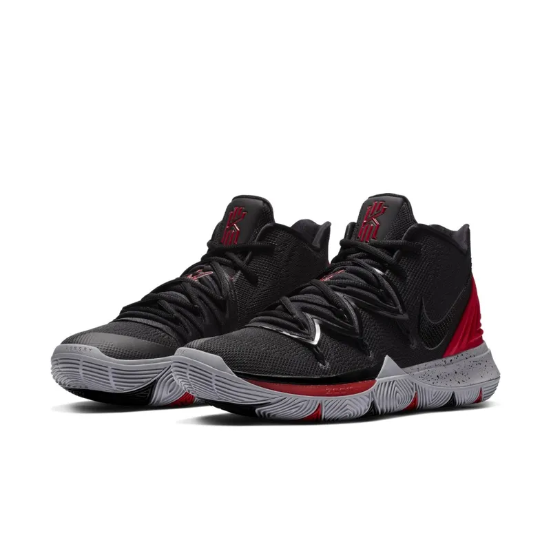 Nike Kyrie 5 Bred University Red/Black-Pure Platinum (AO2918-600)
