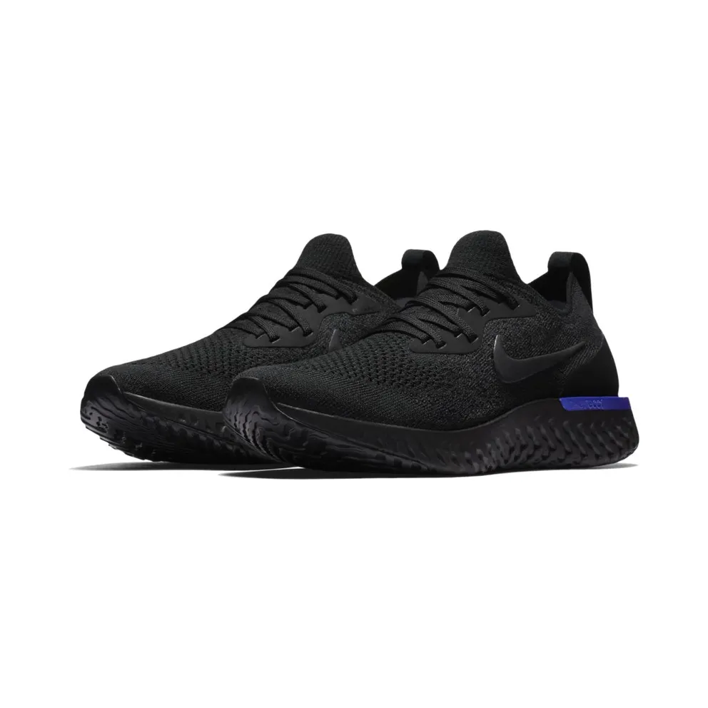 Nike Epic React Flyknit Black Racer Blue (W)