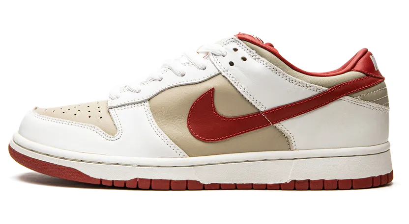 Nike DUNK LO PRO MNS “Light Stone Varsity Red” (302517-161)