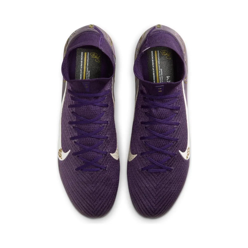 Nike Zoom Mercurial Superfly 10 Elite FG “Kylian Mbappé Grand Purple” (FQ8692-500)