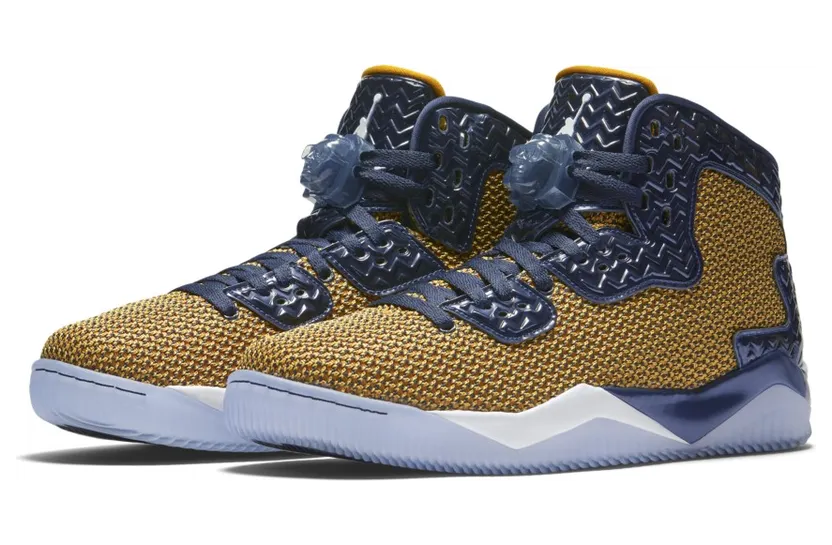 Jordan Spike Forty Gold Leaf/White-Midnight Navy