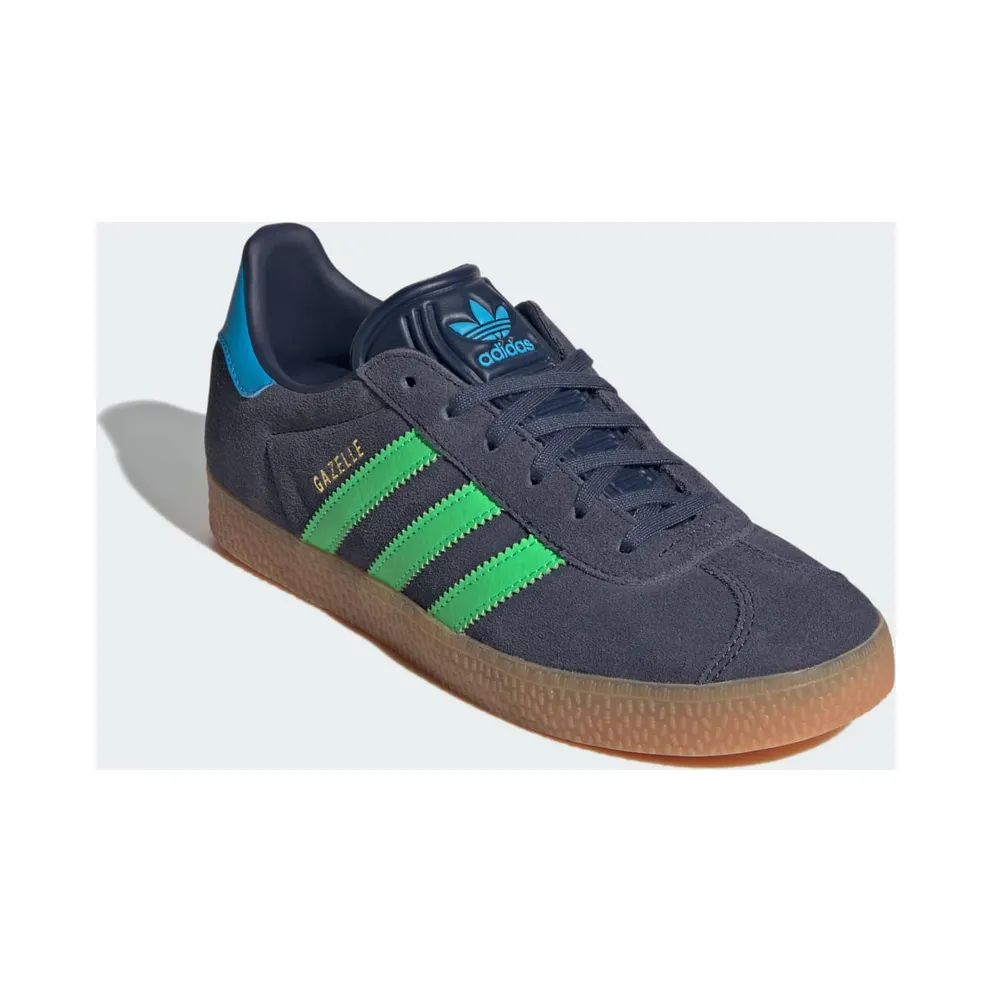 adidas Gazelle Shadow Navy Screaming Green (IH6466)