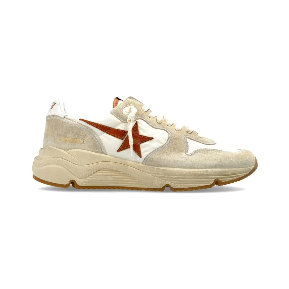 Golden Goose Running Sole White Beige Brown (GMF00126.F008153.10550)