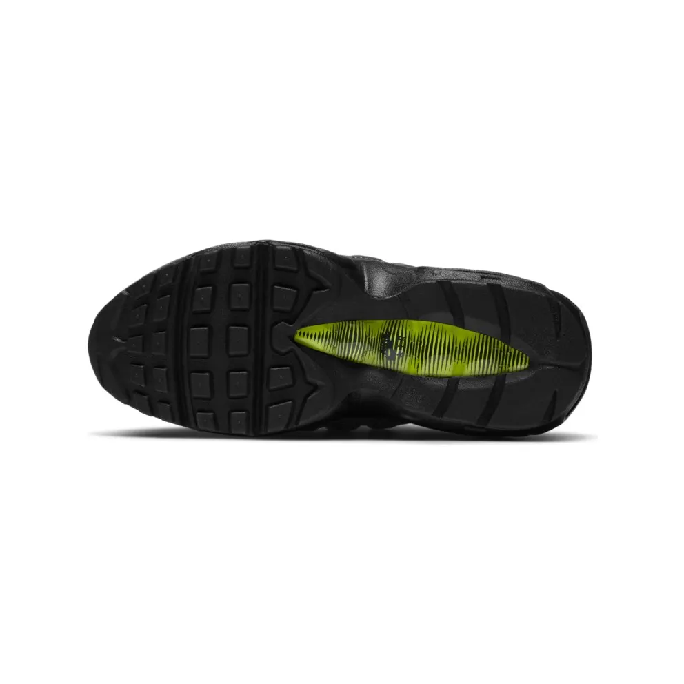 Nike Air Max 95 OG Neon 2020 (GS) Black/Neon Yellow-Light Graphite (CZ0910-001)