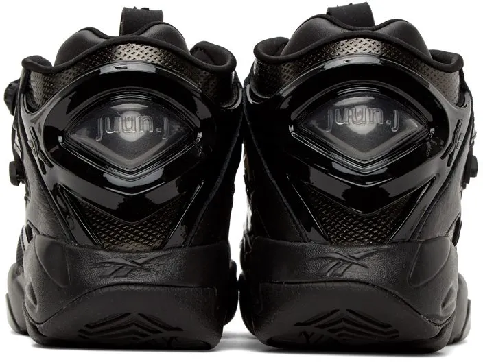 Reebok Pump Court JuunJ Black Black/Cold Grey 7-Black (Other Brands Reebok)