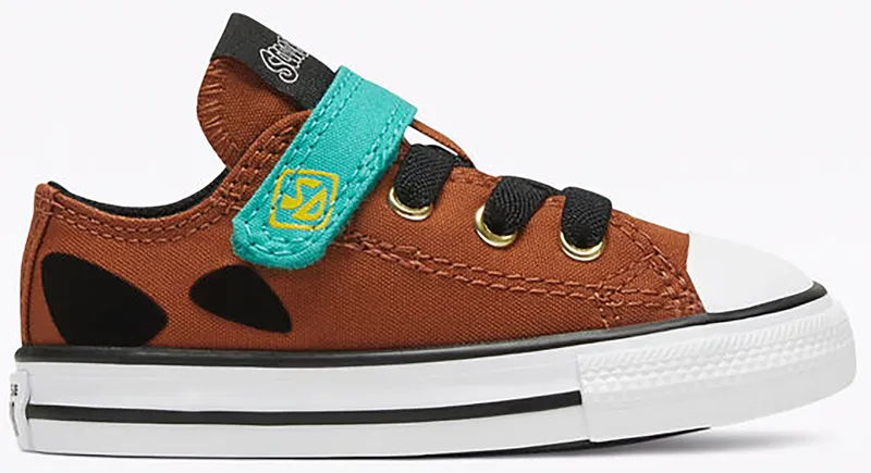 Converse Chuck Taylor All-Star Easy-On Scooby-Doo (TD) Brown/Black-White (769081F)