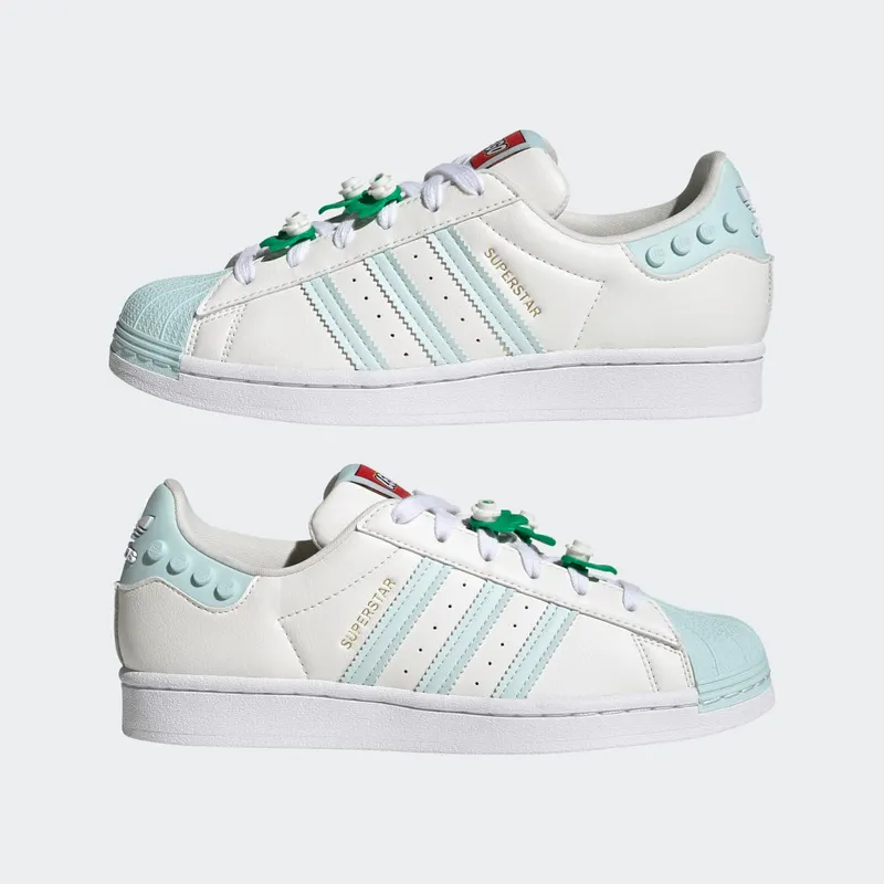 Adidas adidas Superstar x LEGO® Cloud White / Ice Mint / Cloud White (GX7206)