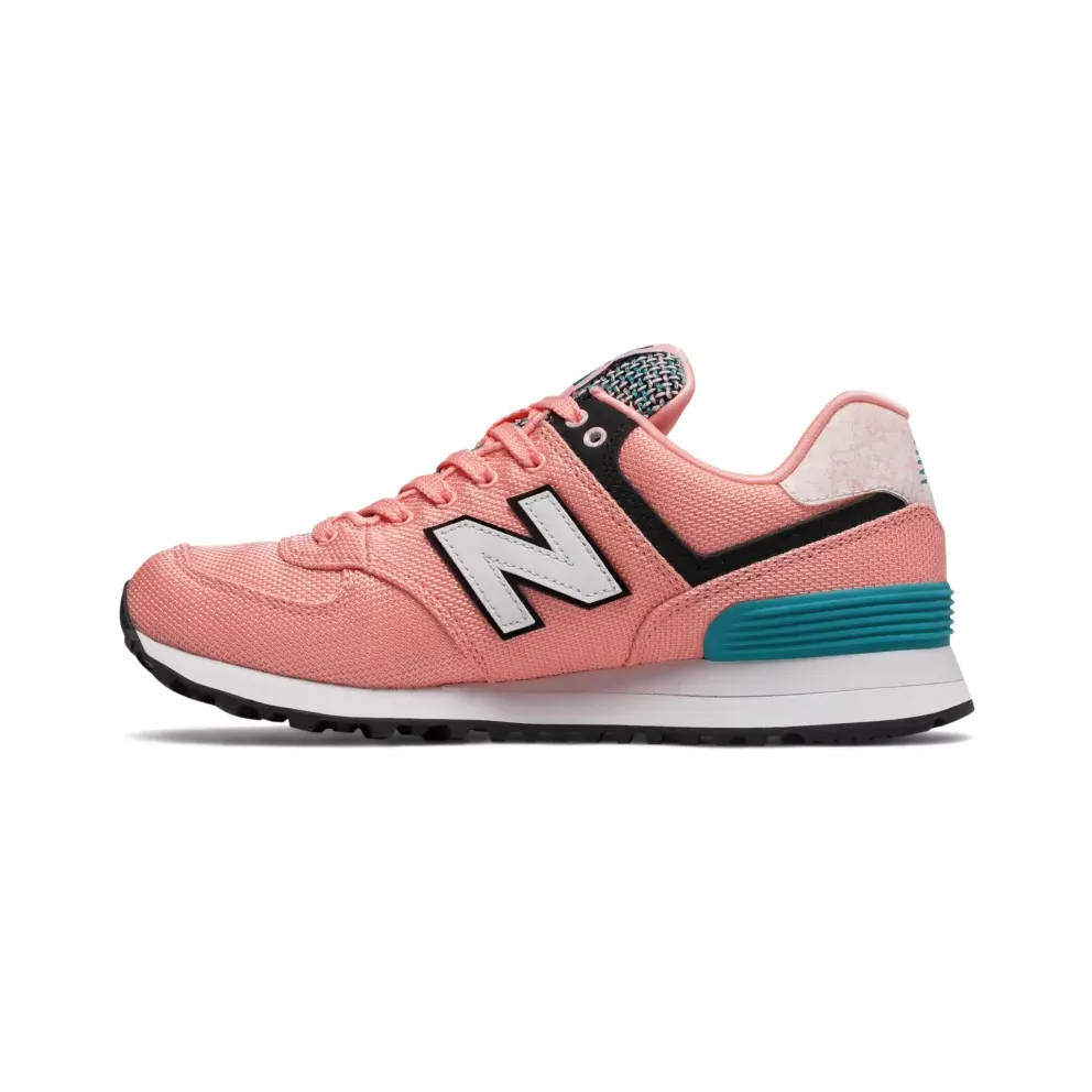 New Balance 574 Art School Peach (W) Peach/Teal-White (WL574ASA)