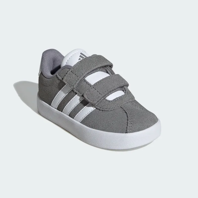 Adidas VL Court 3.0 I TD “Grey Three-Cloud White” (ID9159)