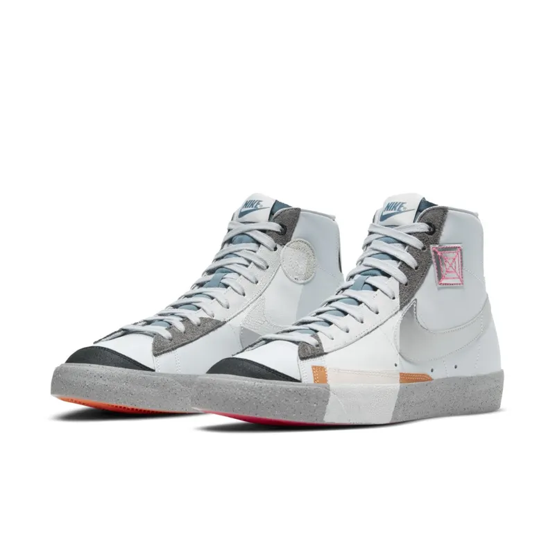 Nike Blazer Mid 77 Vintage Shanghai Grey/Silver-White-Black (DC9170-001)