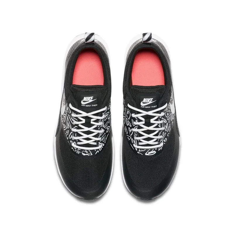 Nike Air Max Thea Print Black (GS) Black/White-Lava (834320-002)