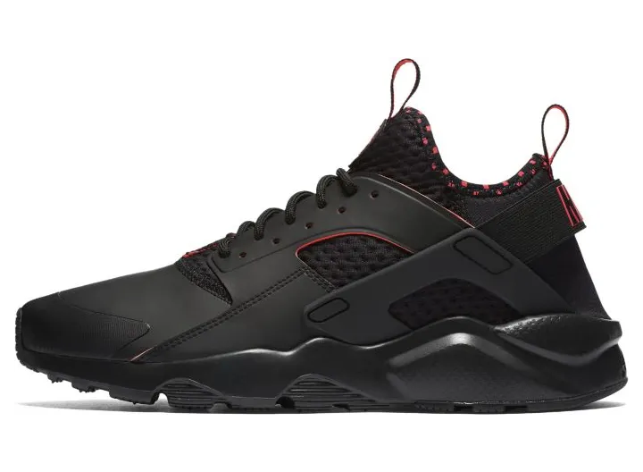 Nike Air Huarache Run Ultra Se Black/Solar Red-Black (875841-005)
