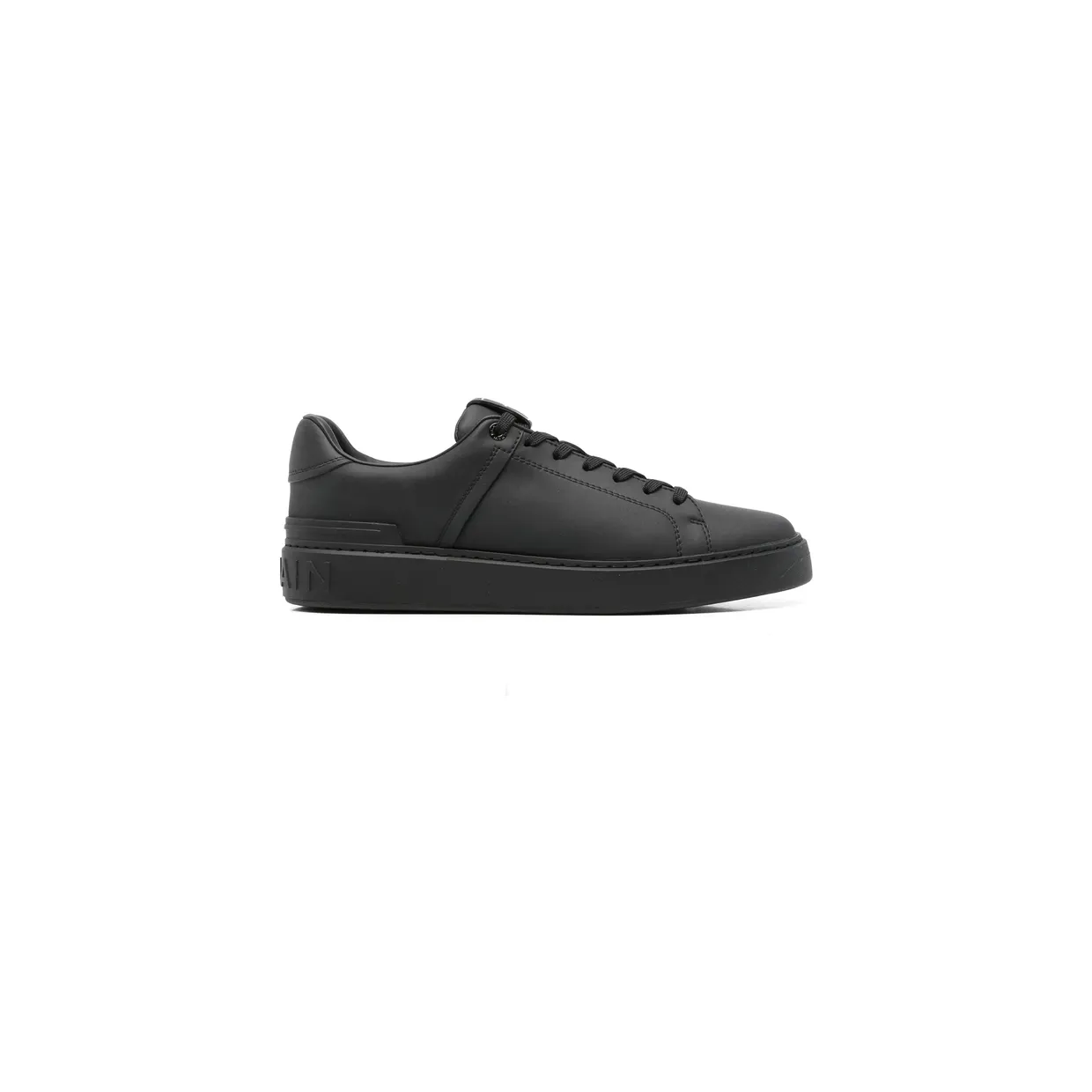 Balmain Logo-embossed Leather “Black” (HM1VI288 LVTR 0PA)