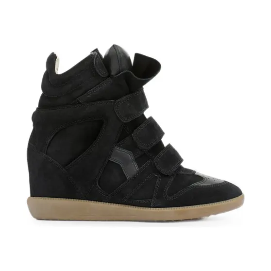 Isabel Marant Bekett met sleehak “Black” (23PBK0010FAA1E19S)