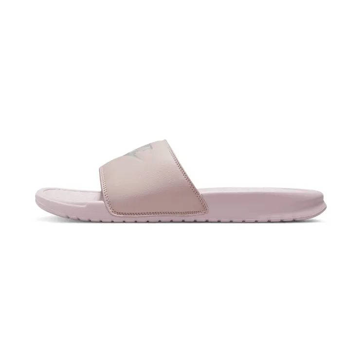 Nike Benassi JDI Particle Rosoe (W) “Particle Rose / Metallic Silver” (343881-614)