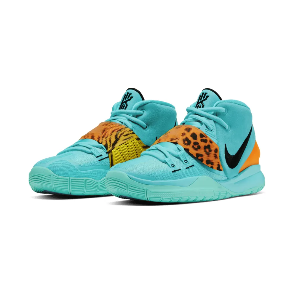 Nike Kyrie 6 Oracle Aqua (GS) Oracle Aqua/Black-Opti Yellow-Total Orange (BQ5599-300)