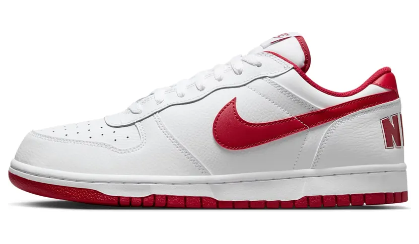 Big Nike Low “White Gym Red” (355152-150)