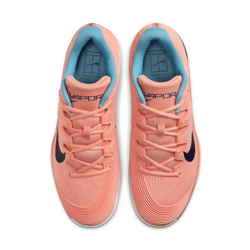 Nike Court Air Zoom Vapor 12 HC Apricot Agate White Denim Turquoise Obsidian (FV5552-800)