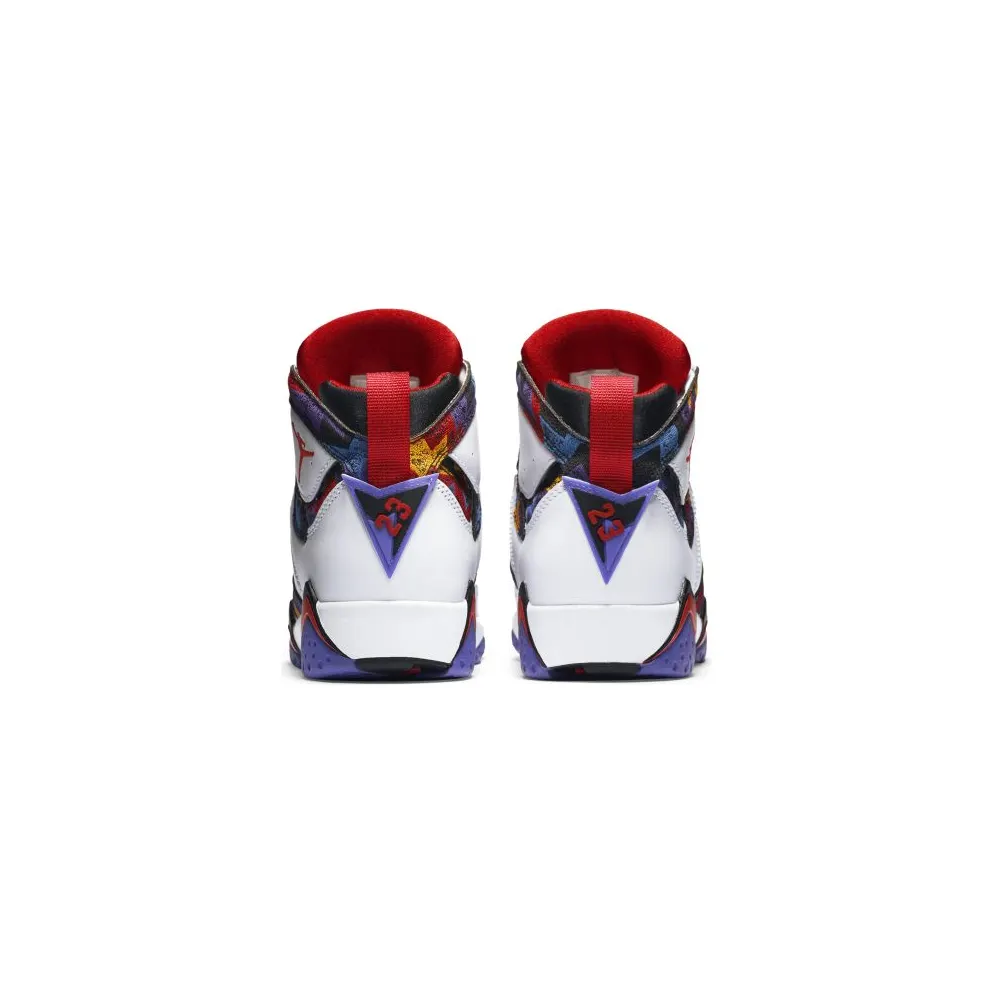 Jordan 7 Retro Nothing But Net (GS) White/University Red-Black-Bright Concord (304774-142)
