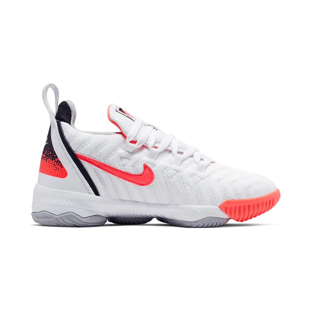 Nike LeBron 16 White Hot Lava (PS) (CK3953-100)