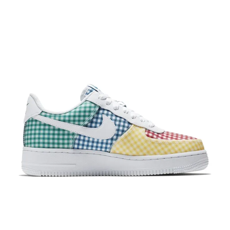 Nike Air Force 1 Low QS Gingham Pack Multicolor (W) (BV4891-100)
