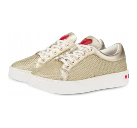 Moschino Glitter-mesh-sneakers (POLJA15133G1CIXL900)