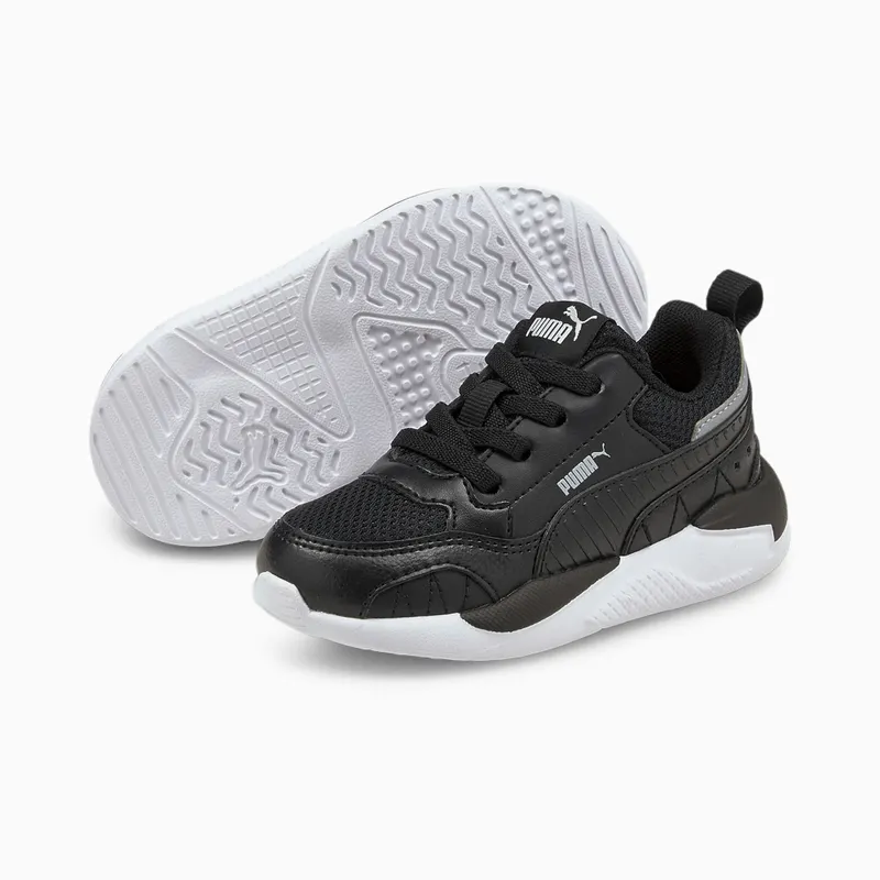 PUMA X-Ray 2 Square Babies’ Black/Black/Silver (374265-10)
